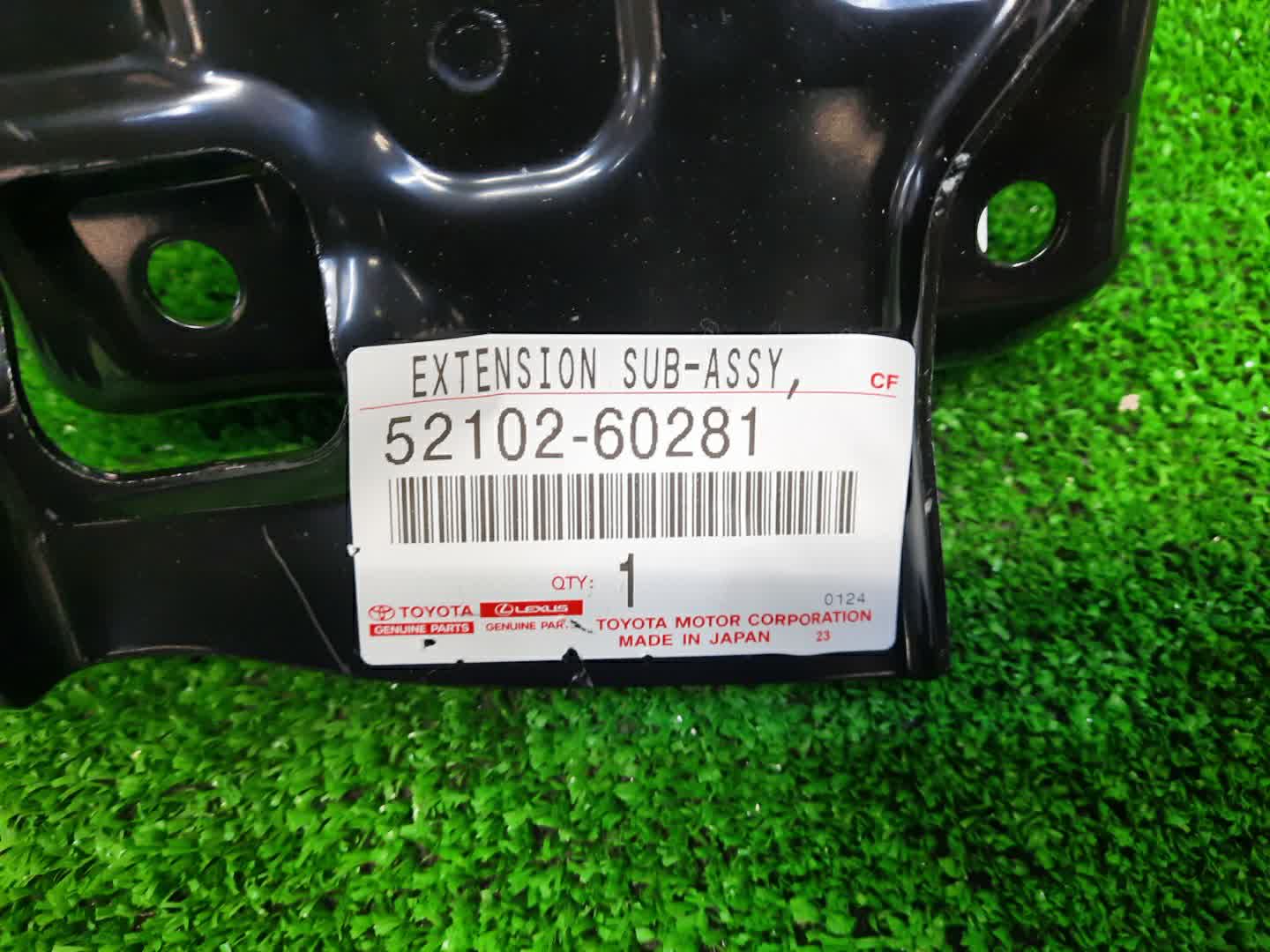 Крепление бампера правое переднее TOYOTA LAND CRUISER PRADO TRJ150 52102-60281 3 ракурс