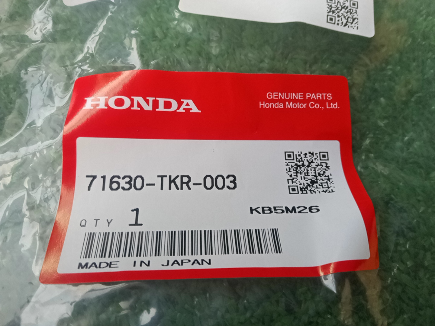 Крепление бампера левое заднее HONDA N-WGN JH3 71680-TKR-003 4 ракурс
