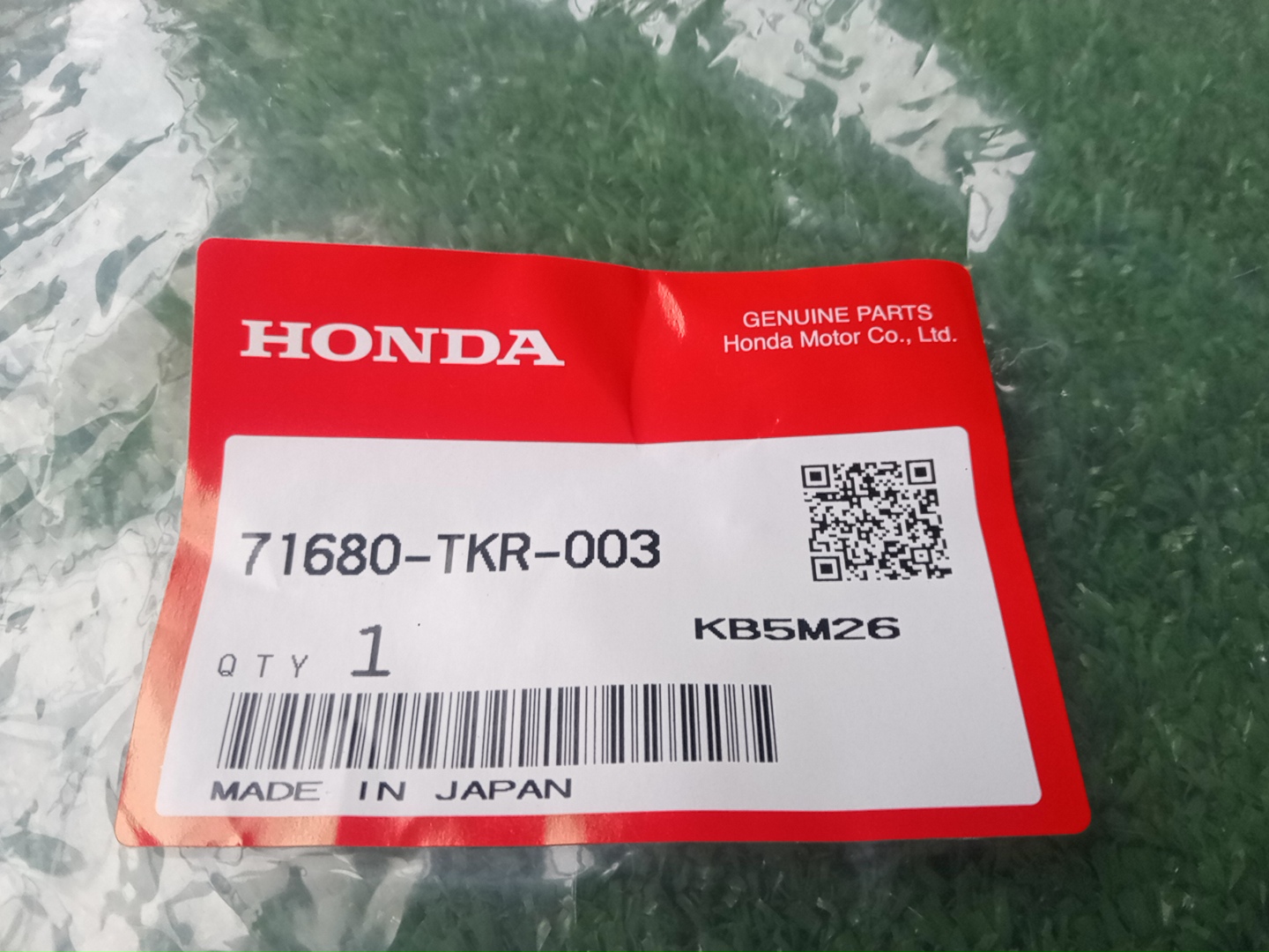 Крепление бампера правое заднее HONDA N-WGN JH3 71630-TKR-003 4 ракурс