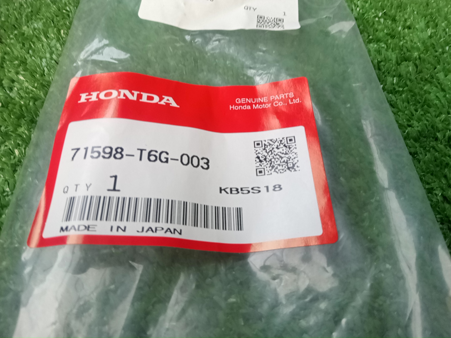 Крепление бампера левое заднее HONDA N-WGN JH3 71598-T6G-003 4 ракурс