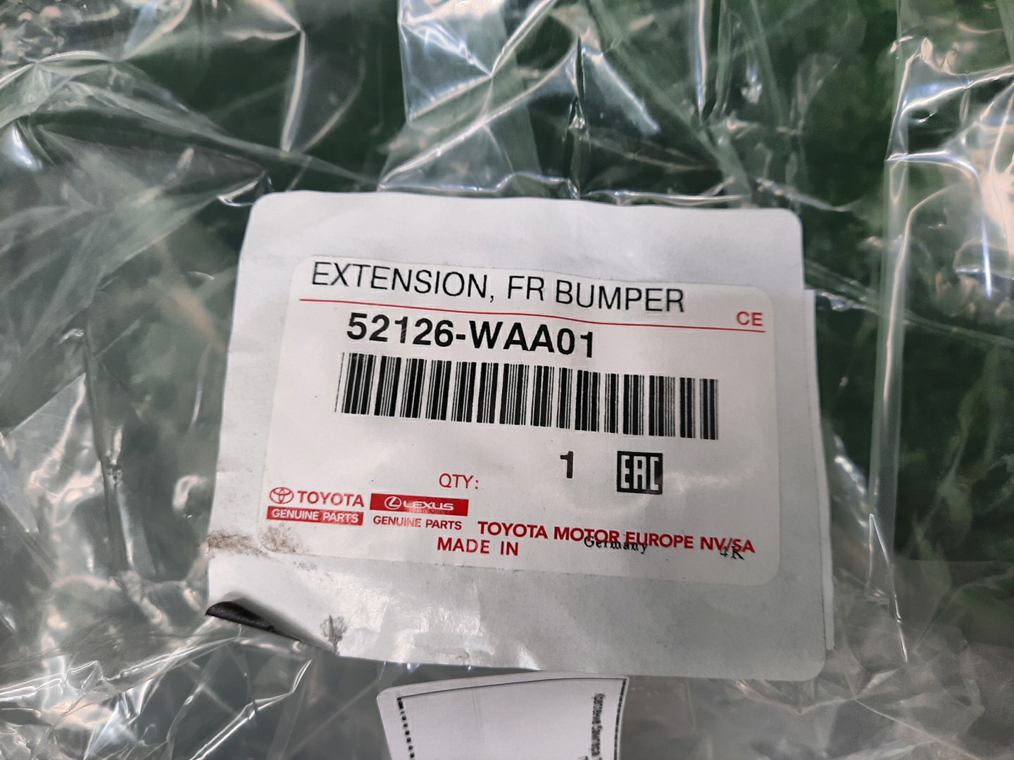Крепление бампера левое переднее TOYOTA SUPRA A90 52126-WAA01 3 ракурс