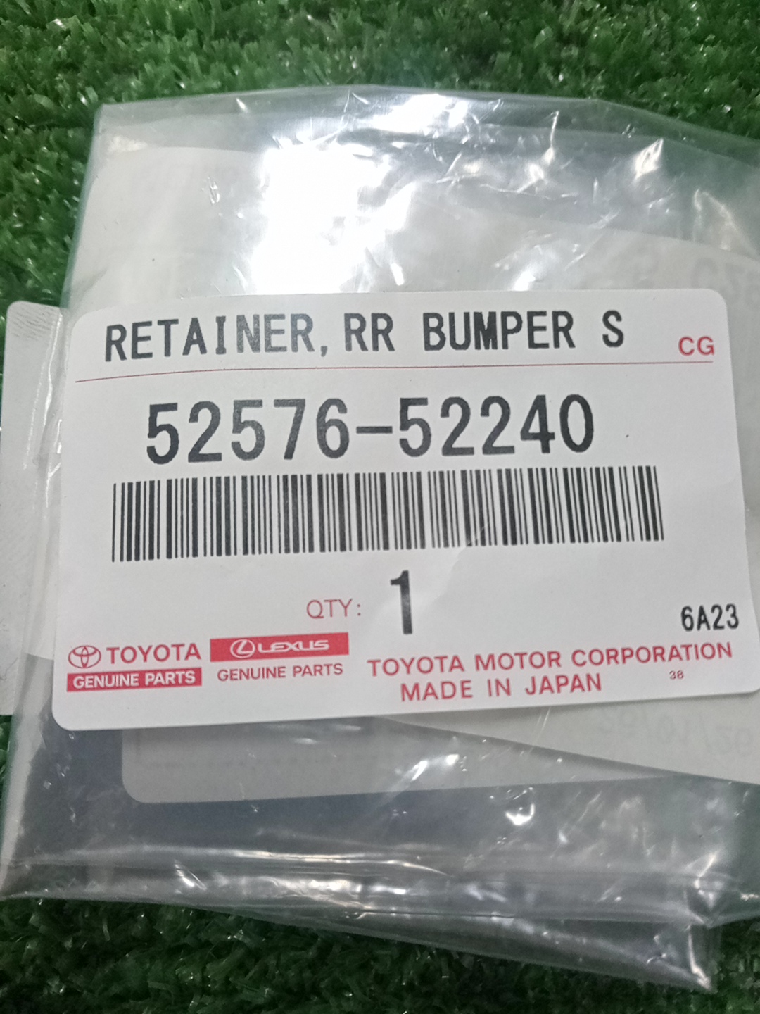 Крепление бампера левое заднее TOYOTA SIENTA MXPL10G 52576-52240 4 ракурс