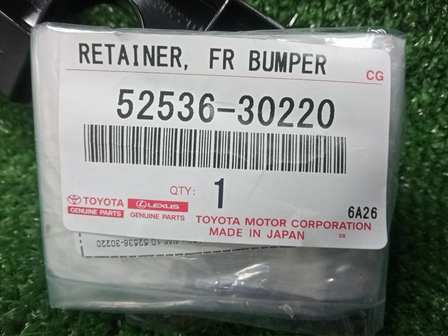 Крепление бампера левое переднее LEXUS GS300H AWL10 52536-30220 4 ракурс
