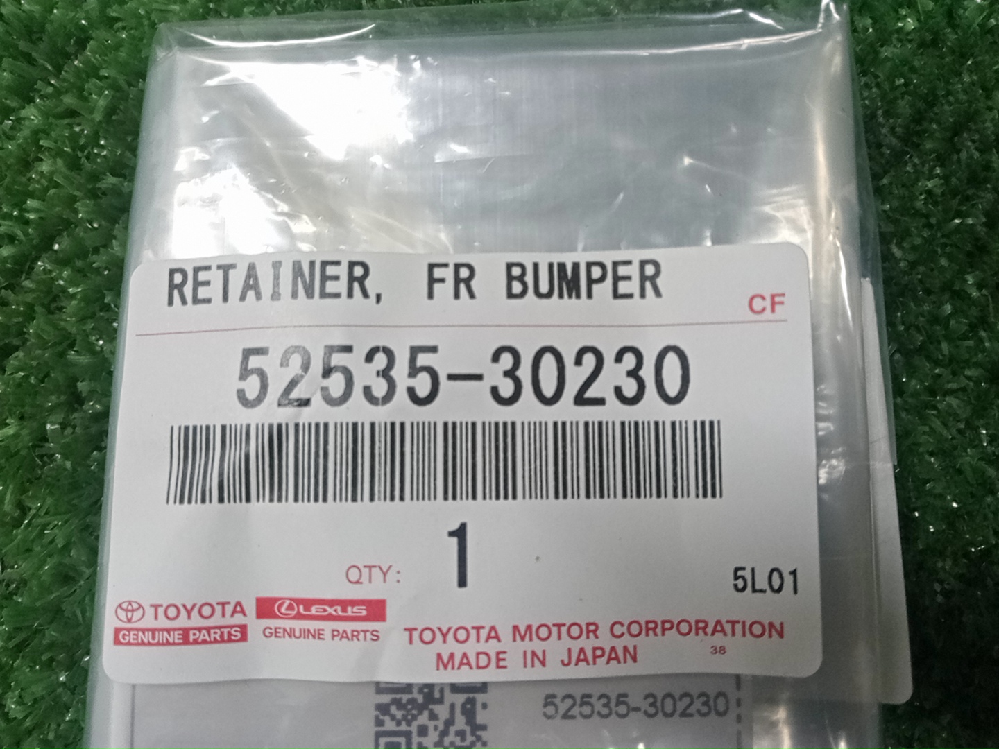 Крепление бампера правое переднее LEXUS GS300H AWL10 52535-30230 4 ракурс
