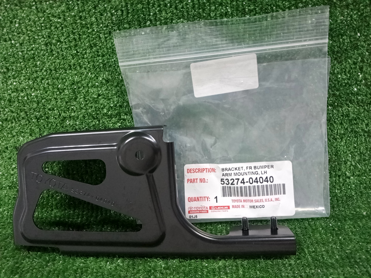 Крепление бампера левое переднее TOYOTA TACOMA GRN305L 53274-04040 1 ракурс