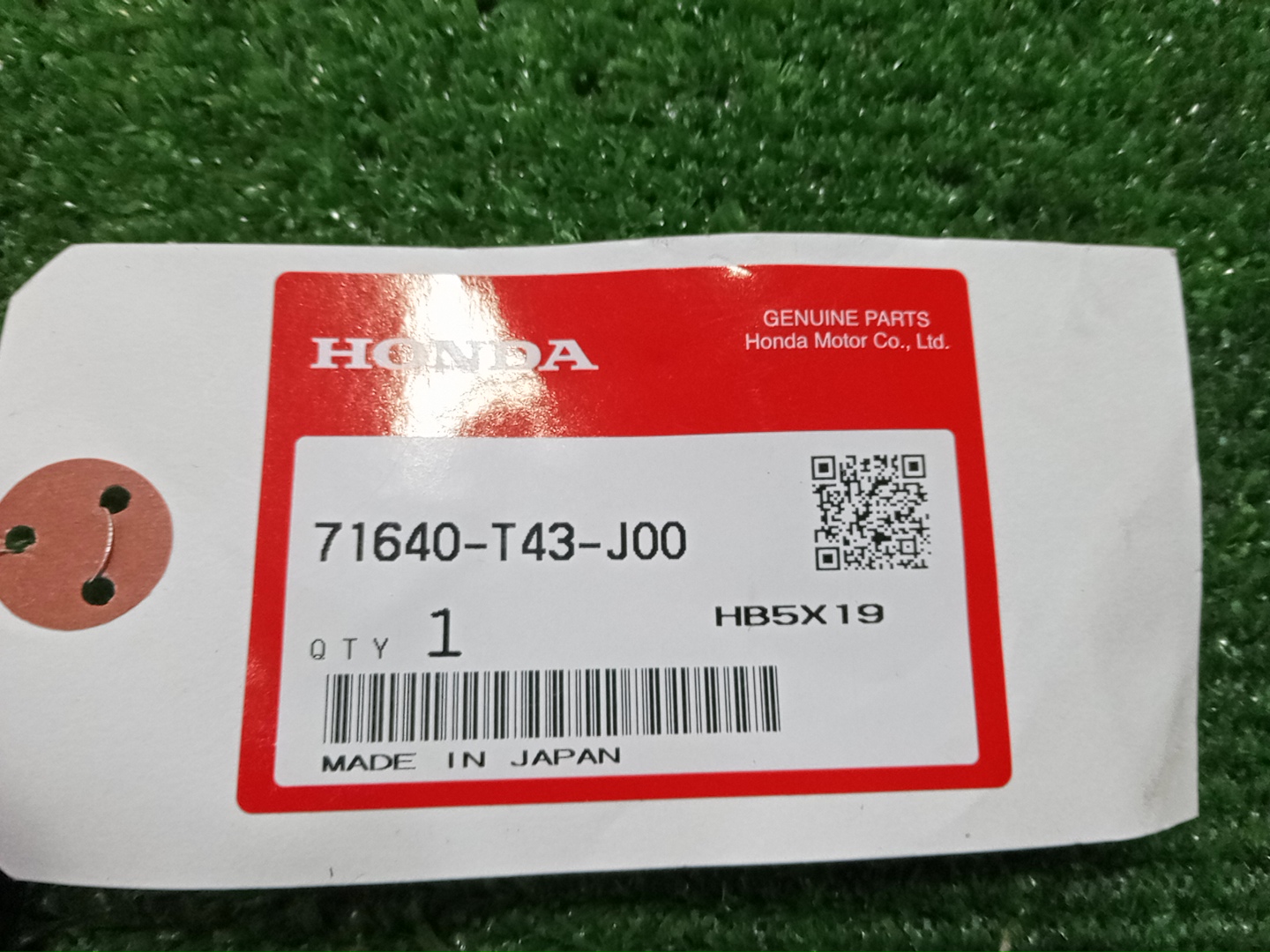 Крепление бампера правое заднее HONDA CIVIC FL1 71640-T43-J00 3 ракурс