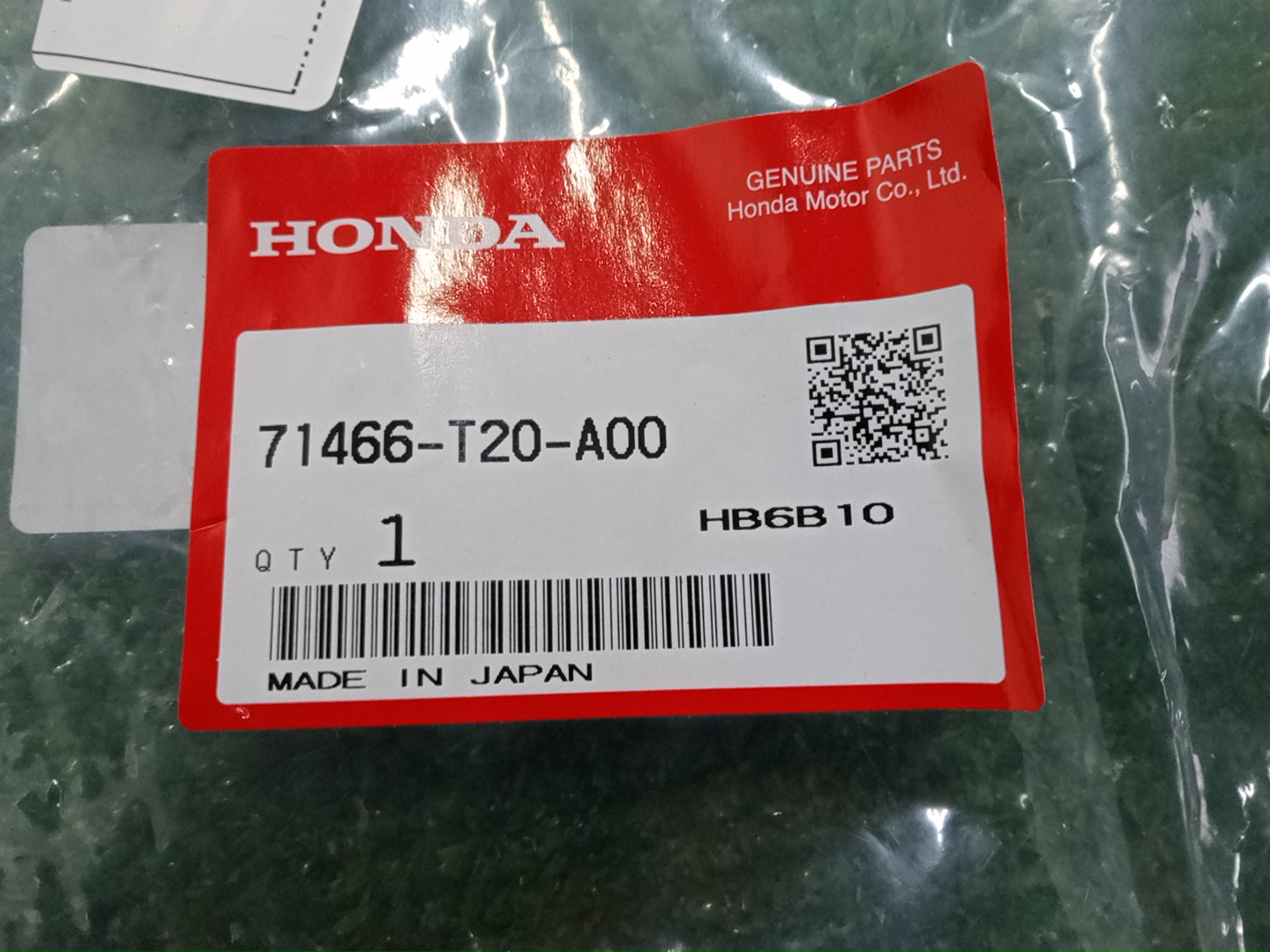 Крепление бампера левое переднее HONDA CIVIC FL1 71466-T20-A00 3 ракурс
