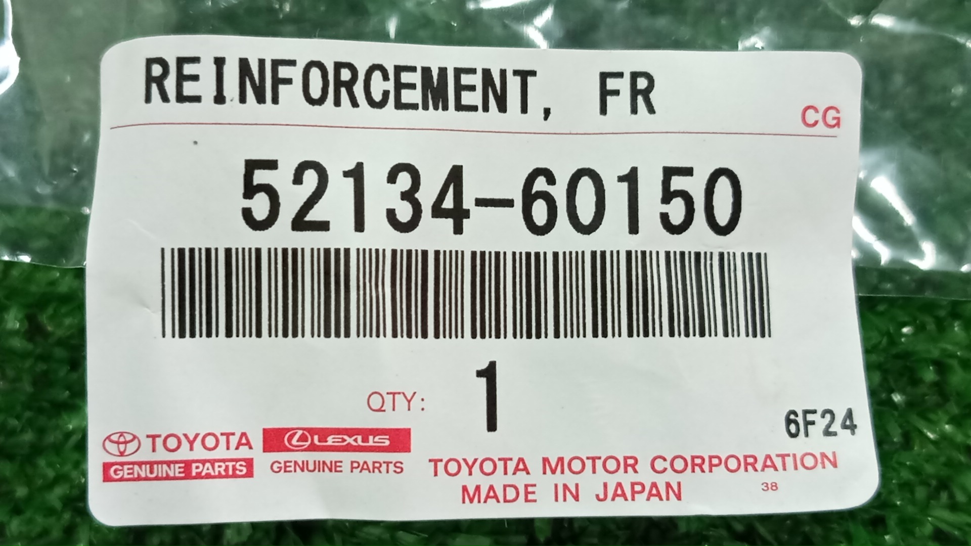 Крепление бампера левое переднее LEXUS GX460 URJ150 52134-60150 4 ракурс