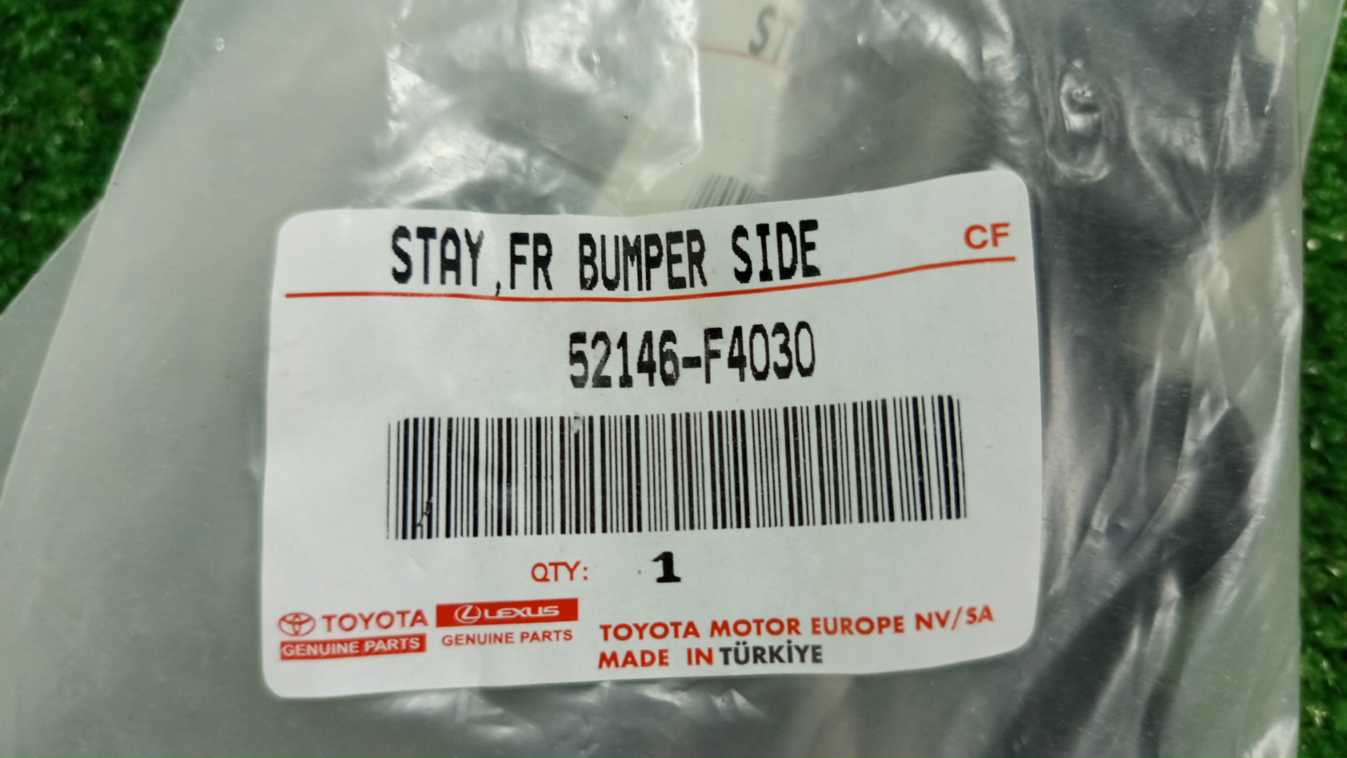 Крепление бампера левое переднее TOYOTA C-HR NGX10 52146-F4030 3 ракурс