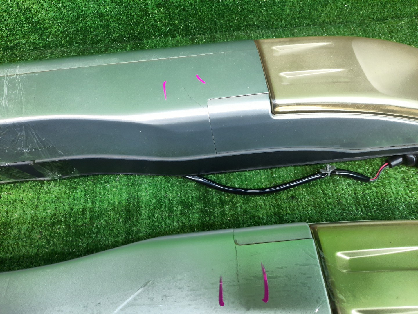 Рейлинги левые NISSAN X-TRAIL T31, NT31, DNT31, TNT31 2 ракурс Рейлинги левые NISSAN X-TRAIL T31, NT31, DNT31, TNT31 2 ракурс