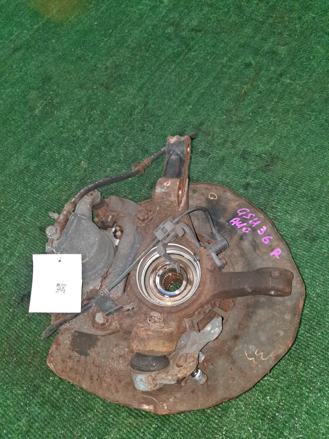 Ступица правая передняя TOYOTA HARRIER GSU36W, GSU30W, GSU31W, GSU35W, MHU38W 2GR-FE, 3MZ-FE 3 ракурс