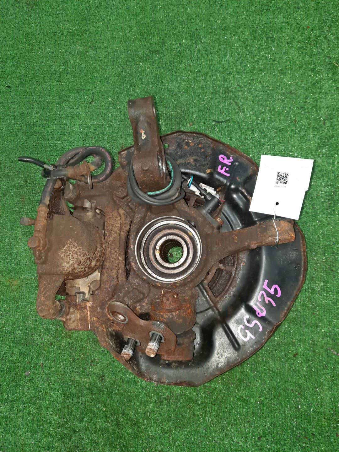 Ступица правая передняя TOYOTA HARRIER GSU36W, GSU30W, GSU31W, GSU35W, MHU38W 2GR-FE, 3MZ-FE 3 ракурс