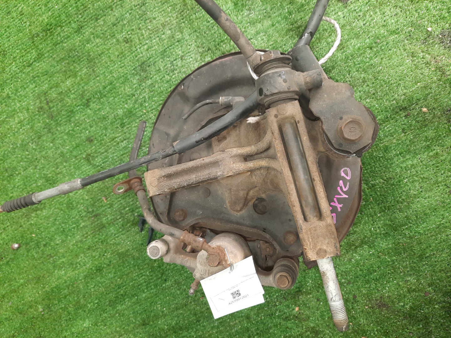 Ступица левая задняя TOYOTA SCEPTER, MARK II QUALIS, CAMRY GRACIA VCV15, SXV15, SXV20W 3VZ-FE, 5S-FE 3 ракурс