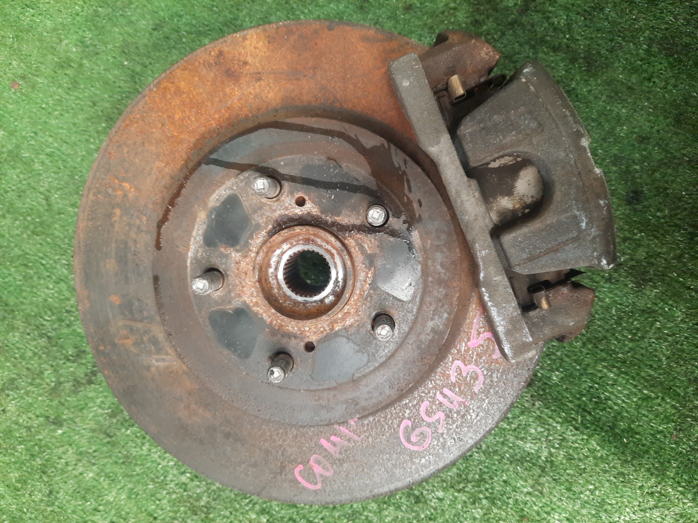 Ступица правая передняя TOYOTA HARRIER GSU36W, GSU30W, GSU31W, GSU35W, MHU38W 2GR-FE, 3MZ-FE 3 ракурс