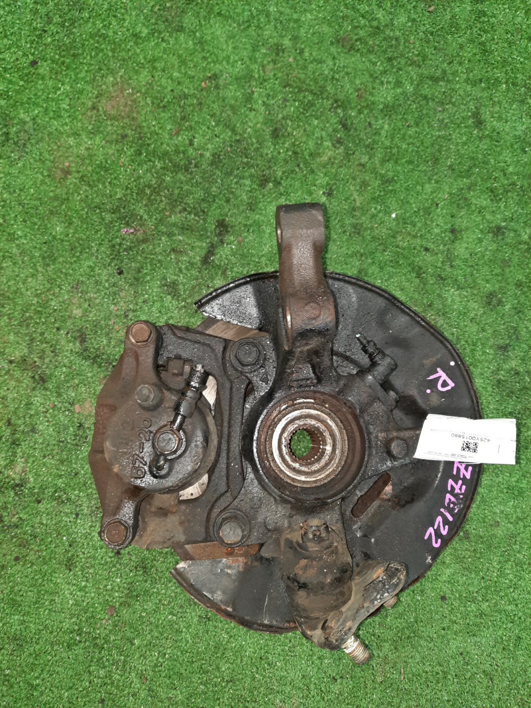 Ступица правая передняя TOYOTA COROLLA, COROLLA SPACIO, COROLLA FIELDER, ALLEX, COROLLA RUNX ZZE122, NZE121N, ZZE122N, ZZE122G 1ZZ-FE, 1NZ-FE 3 ракурс
