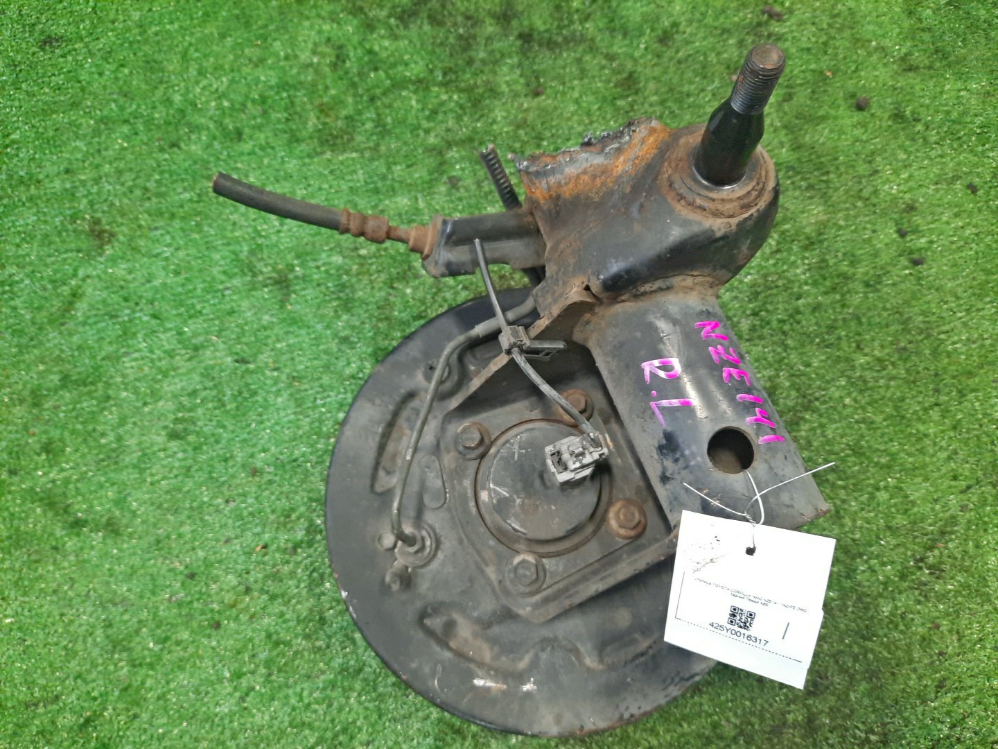 Ступица левая задняя TOYOTA AXIO, COROLLA FIELDER, COROLLA  AXIO, FIELDER NZE141, ZRE142, ZRE142G, NZE141G 1NZ-FE, 2ZR-FAE, 2ZR-FE 2 ракурс