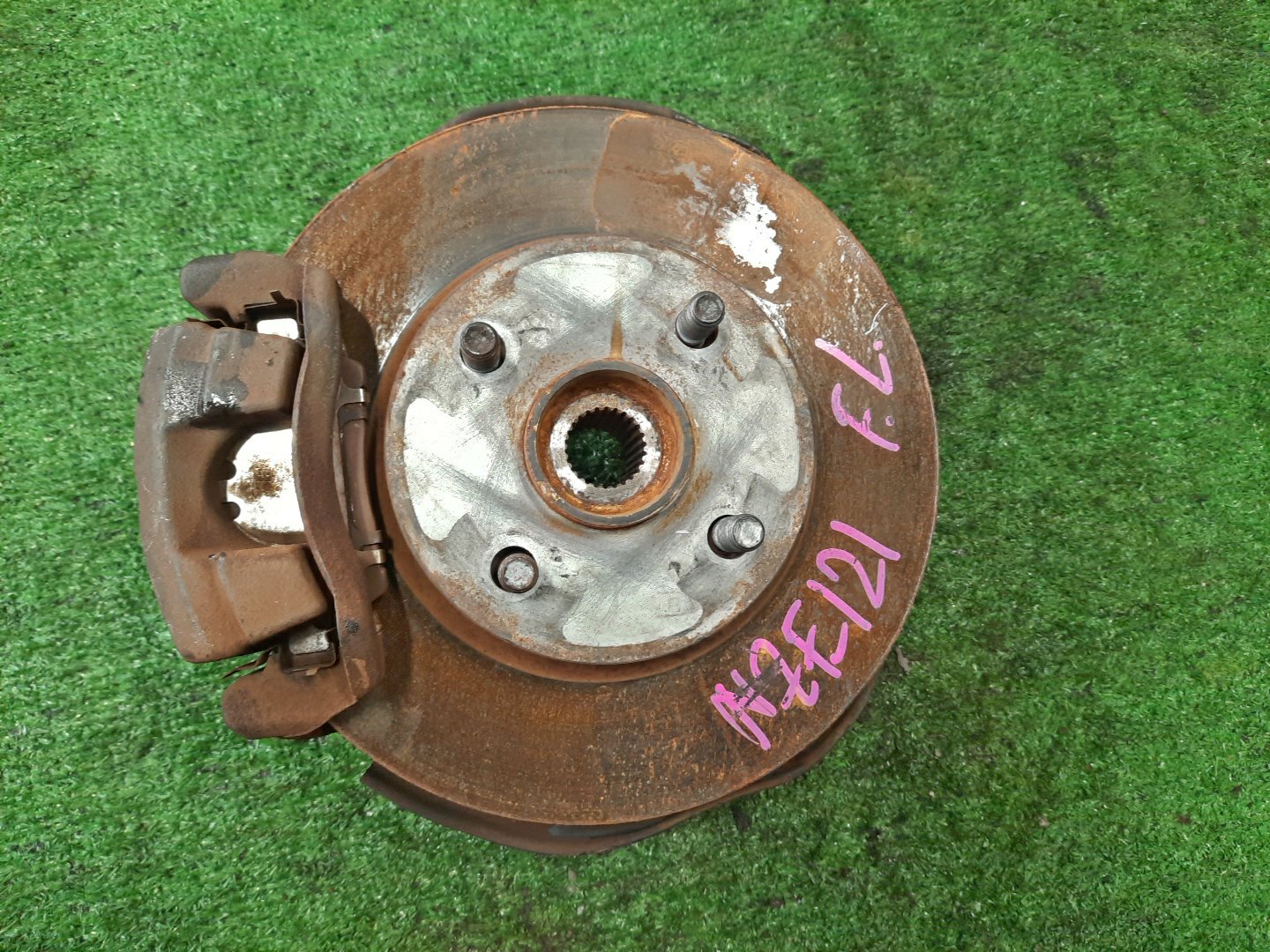 Ступица левая передняя TOYOTA COROLLA, COROLLA FIELDER, ALLEX, COROLLA RUNX NZE121 1NZ-FE 1 ракурс