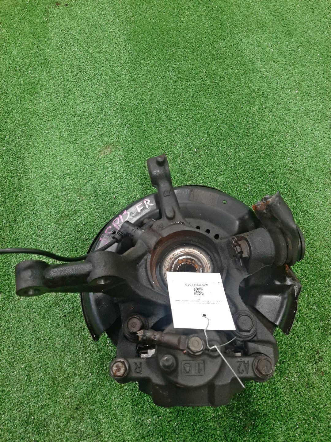 Ступица правая передняя TOYOTA PLATZ, VITZ SCP11, SCP10, SCP13 1SZ-FE, 2SZ-FE 3 ракурс