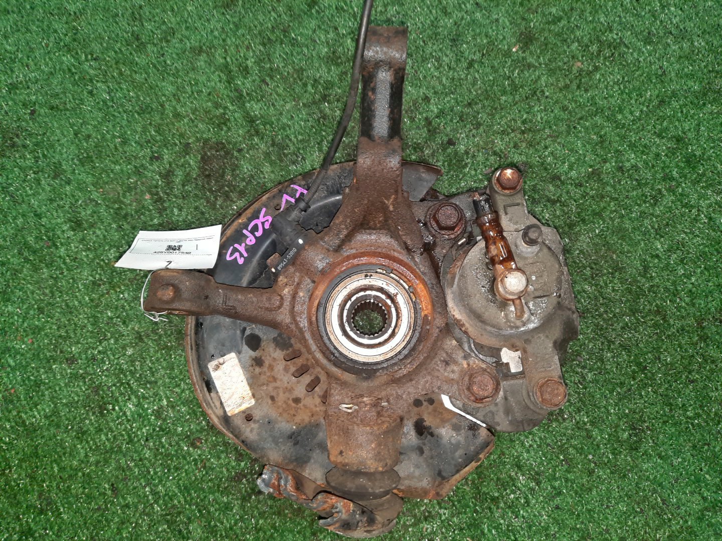 Ступица левая передняя TOYOTA PLATZ, VITZ SCP11, SCP10, SCP13 1SZ-FE, 2SZ-FE 2 ракурс