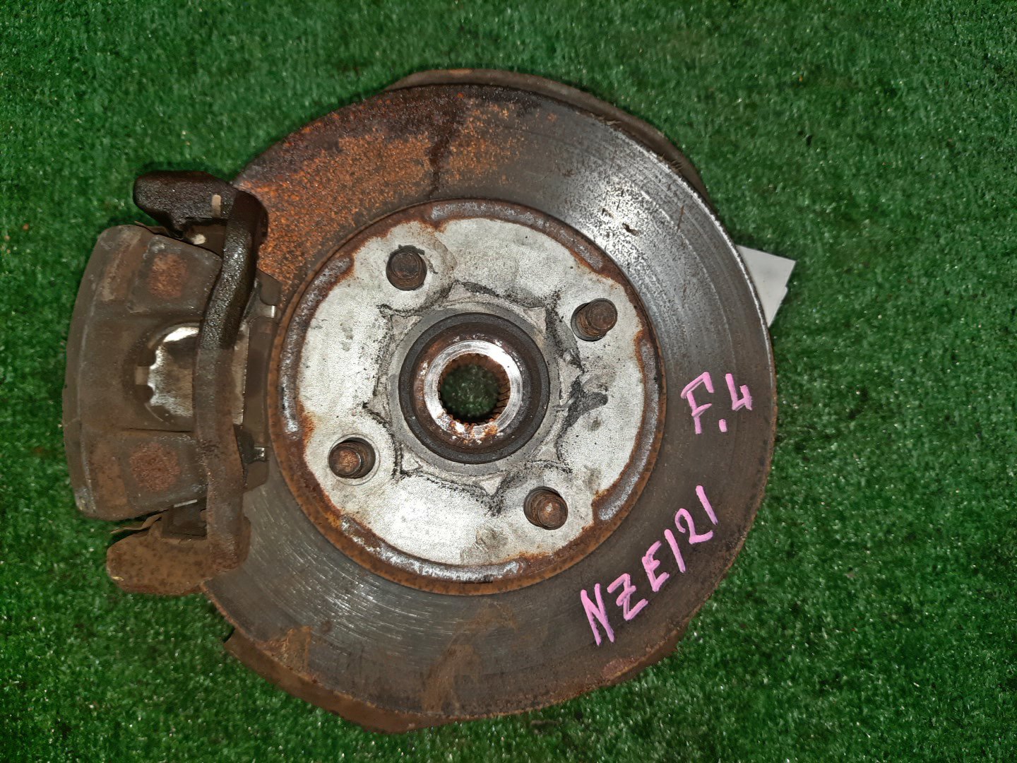 Ступица левая передняя TOYOTA COROLLA, COROLLA FIELDER, ALLEX, COROLLA RUNX NZE121 1NZ-FE 1 ракурс
