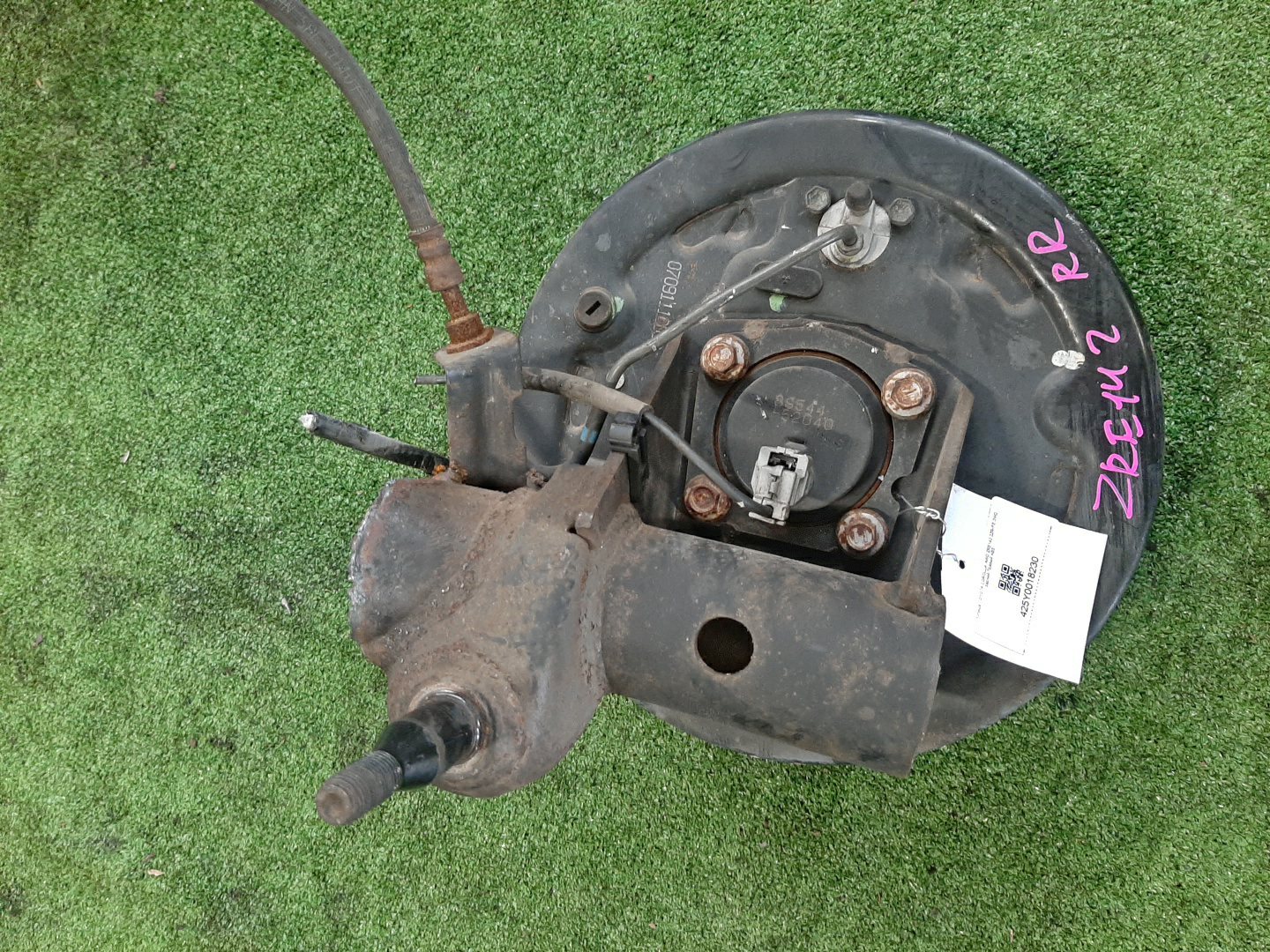 Ступица правая задняя TOYOTA AXIO, COROLLA FIELDER, COROLLA  AXIO, FIELDER NZE141, ZRE142, ZRE142G, NZE141G 1NZ-FE, 2ZR-FAE, 2ZR-FE 2 ракурс