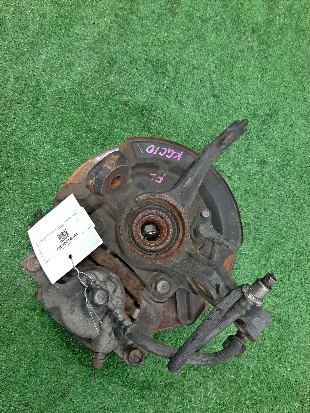 Ступица левая передняя TOYOTA PASSO, BOON KGC15, KGC10, QNC10, M301S, M310S, M300S 1KR-FE, K3-VE 3 ракурс