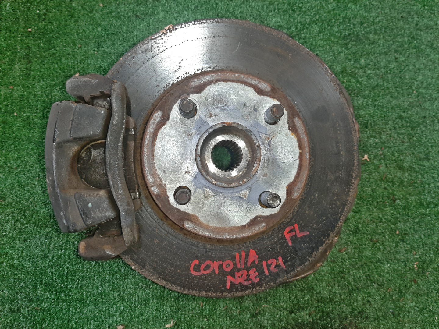 Ступица левая передняя TOYOTA COROLLA, COROLLA FIELDER, ALLEX, COROLLA RUNX NZE121 1NZ-FE 1 ракурс