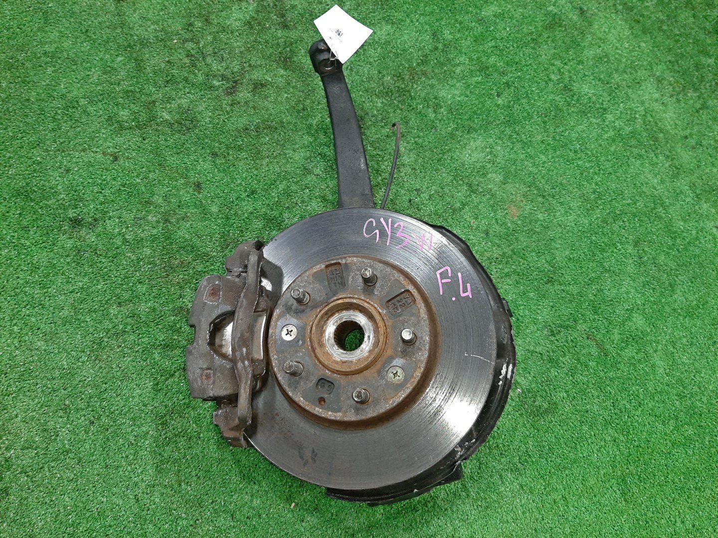 Ступица левая передняя MAZDA ATENZA GG3S, GY3W, GYEW, GGEP, GGES, GG3P L3-VE, LF-DE, LF-VE 1 ракурс Ступица левая передняя MAZDA ATENZA GG3S, GY3W, GYEW, GGEP, GGES, GG3P L3-VE, LF-DE, LF-VE 1 ракурс