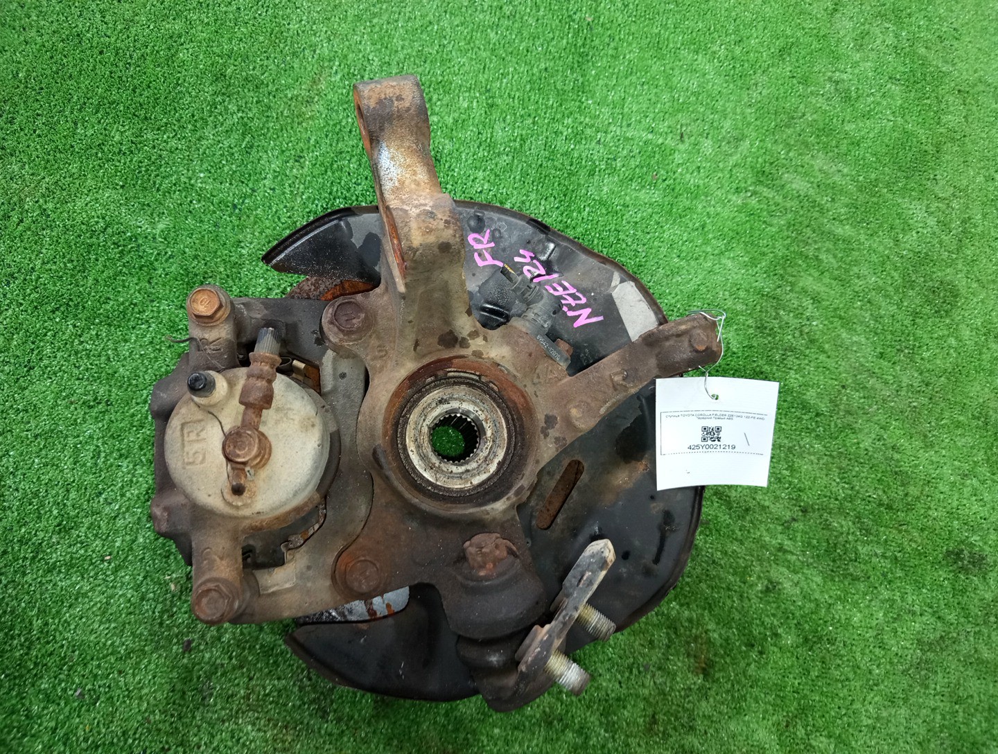 Ступица правая передняя TOYOTA COROLLA, COROLLA SPACIO, COROLLA FIELDER, ALLEX, COROLLA RUNX ZZE124, NZE124, ZZE124N, ZZE124G, NZE124G 1ZZ-FE, 1NZ-FE 2 ракурс