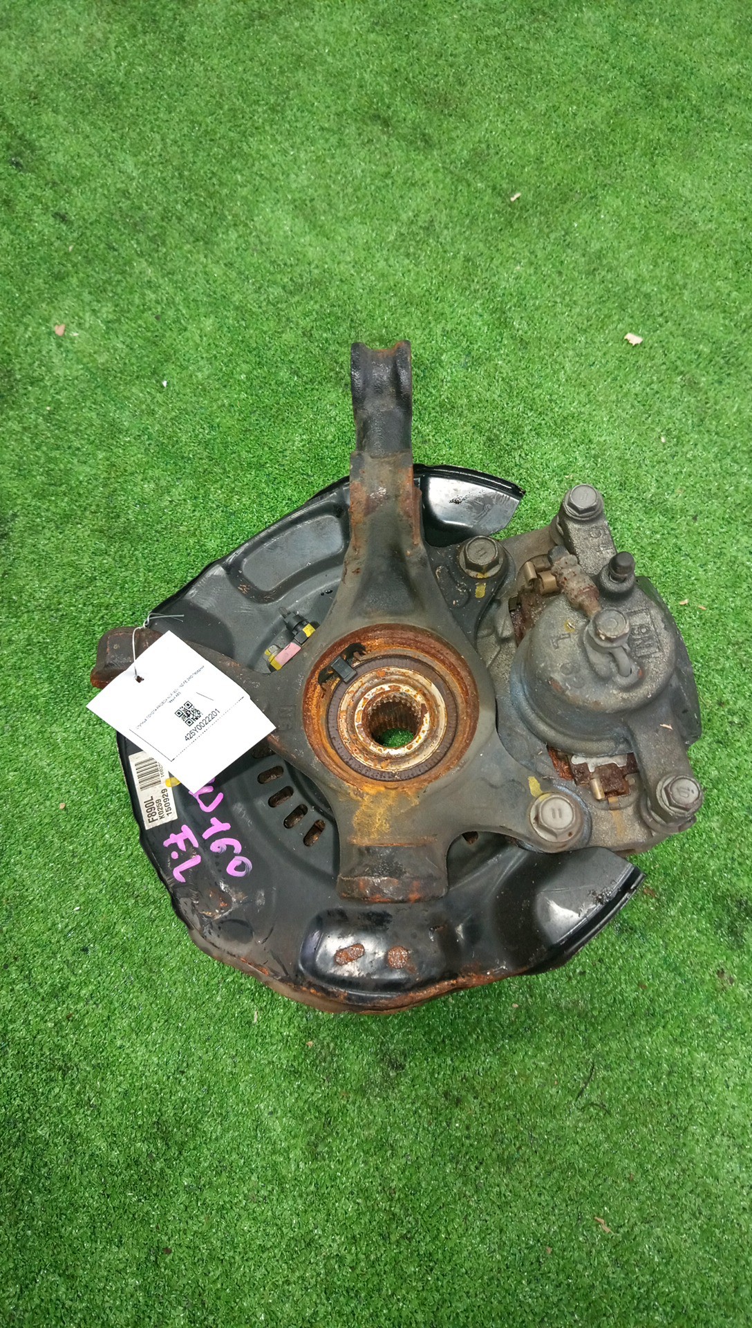 Ступица левая передняя TOYOTA PROBOX NCP160V 1NZ-FE 3 ракурс