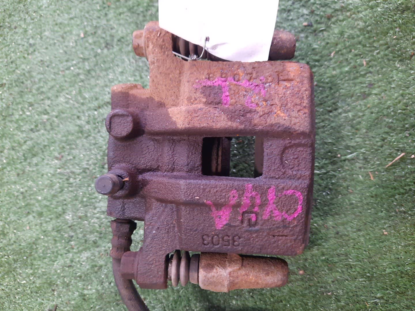 Суппорт тормозной левый задний MITSUBISHI GALANT FORTIS CY4A 4B11 1 ракурс