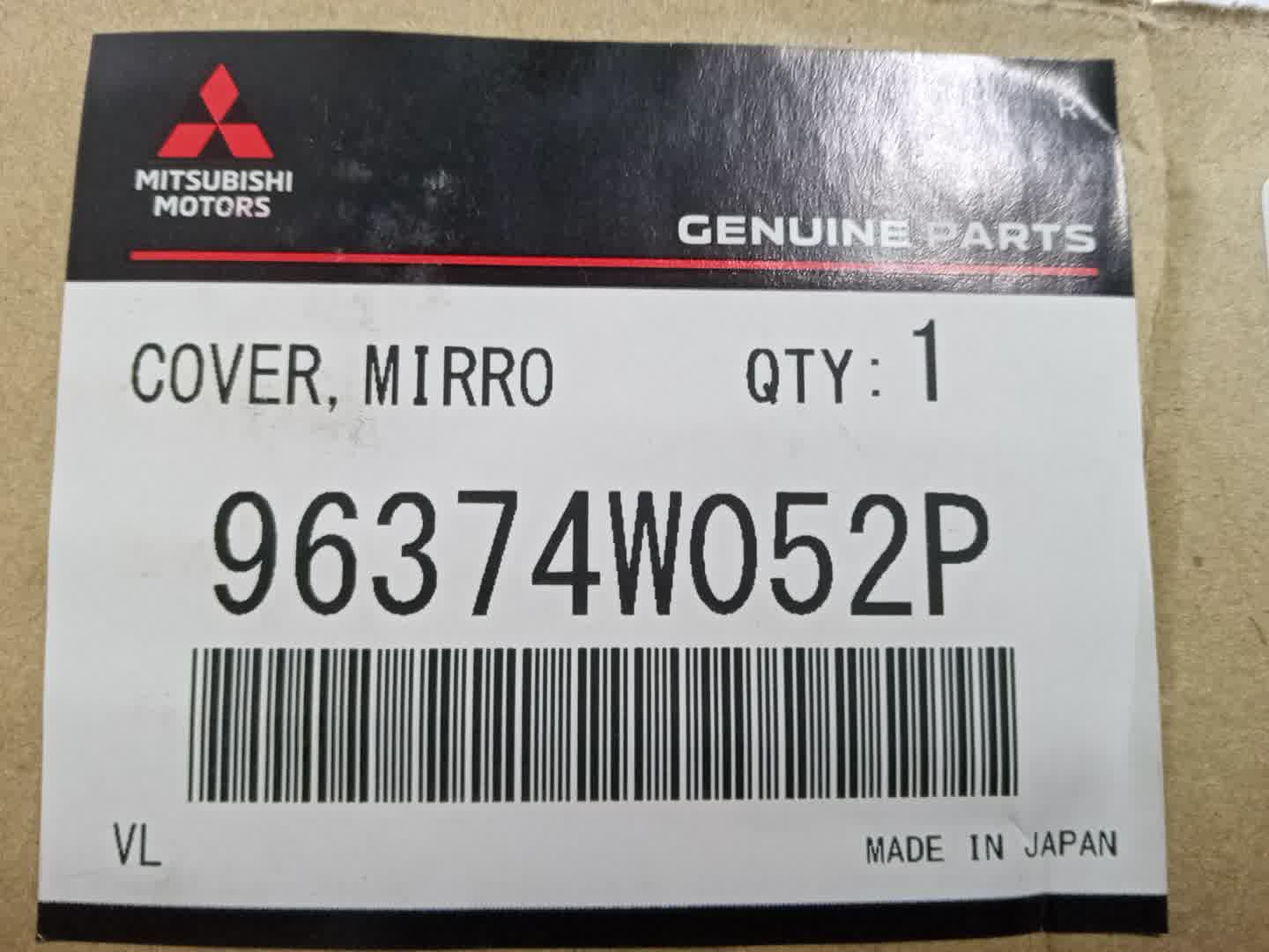 Крышка зеркала заднего вида левая MITSUBISHI OUTLANDER GN0W 7632D609BA 3 ракурс