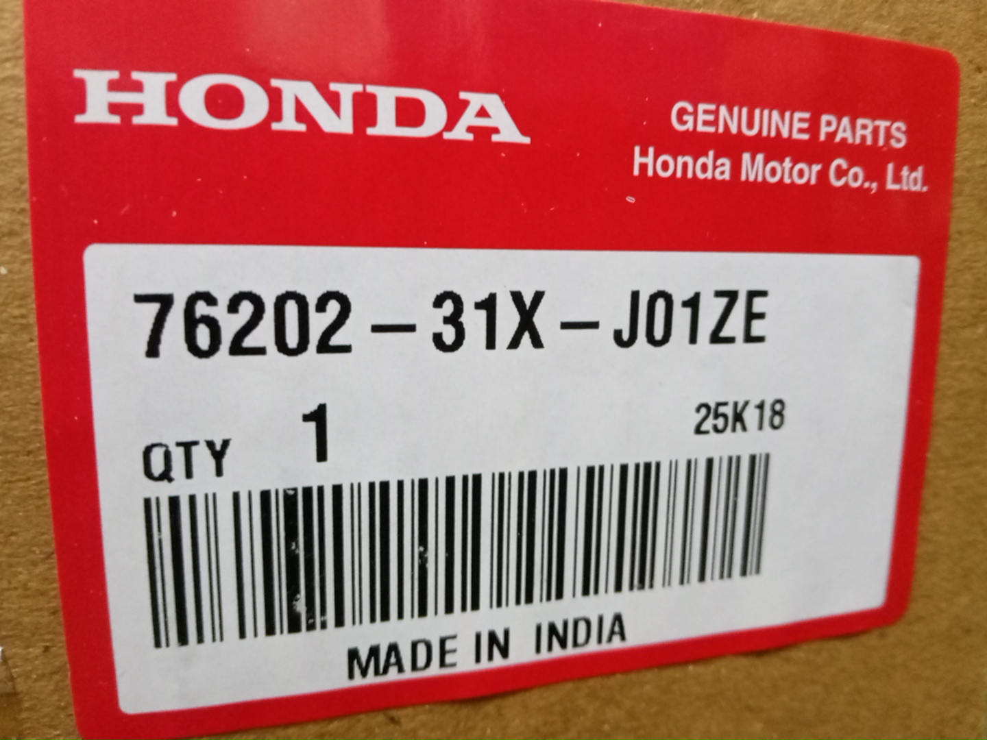 Крышка зеркала заднего вида правая передняя HONDA WR-V DG5 76202-31X-J01ZE 4 ракурс