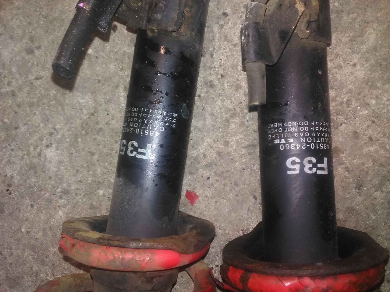 Стойка левая передняя TOYOTA SOARER UZZ40 3UZ-FE 4 ракурс