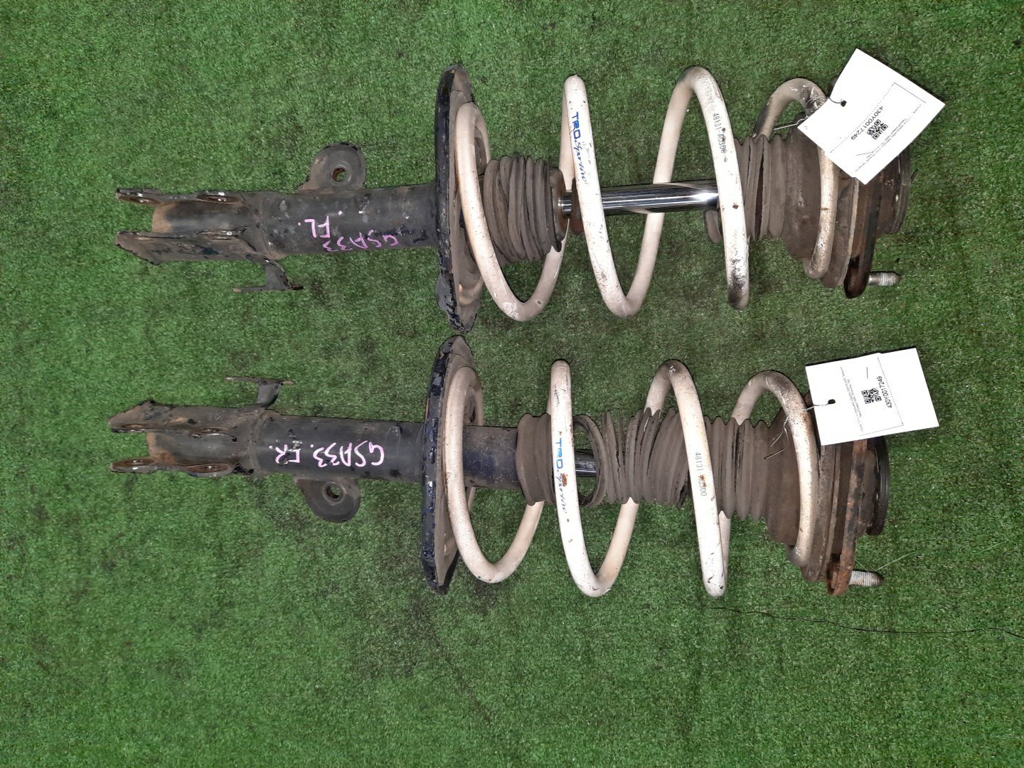 Стойка левая передняя TOYOTA RAV4, VANGUARD ACA31W, GSA33W, ACA33W 2AZ-FE, 2GR-FE 1 ракурс Стойка левая передняя TOYOTA RAV4, VANGUARD ACA31W, GSA33W, ACA33W 2AZ-FE, 2GR-FE 1 ракурс
