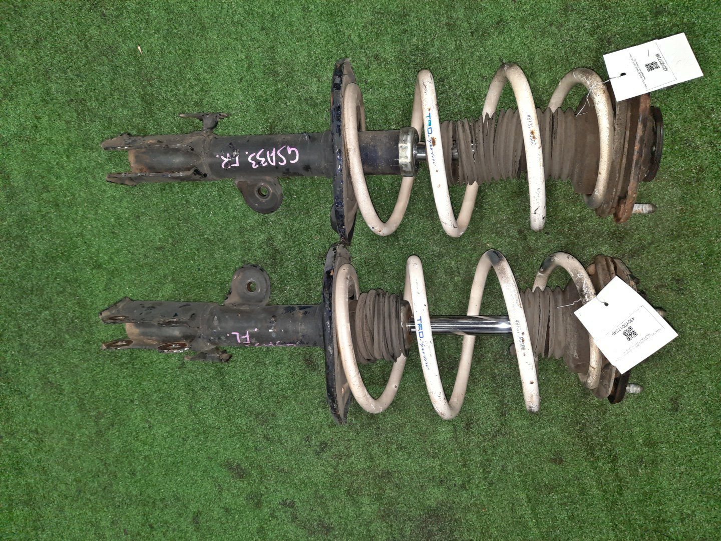 Стойка левая передняя TOYOTA RAV4, VANGUARD ACA31W, GSA33W, ACA33W 2AZ-FE, 2GR-FE 4 ракурс Стойка левая передняя TOYOTA RAV4, VANGUARD ACA31W, GSA33W, ACA33W 2AZ-FE, 2GR-FE 4 ракурс