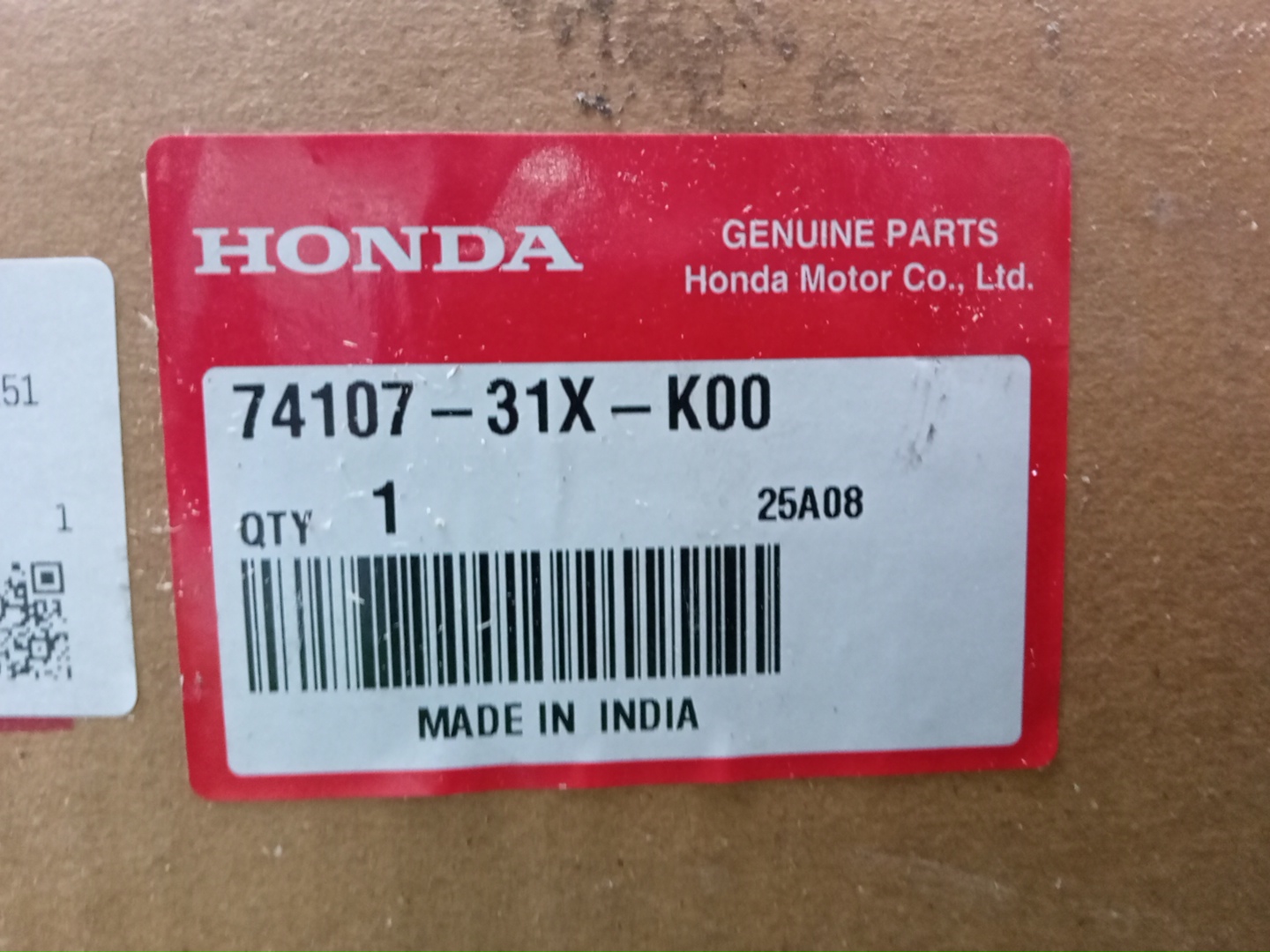 Уширитель крыла правый передний HONDA WR-V DG5 74107-31X-K00 4 ракурс