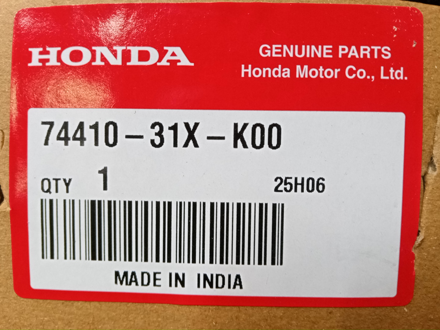 Уширитель крыла правый задний HONDA WR-V DG5 74410-31X-K00 4 ракурс