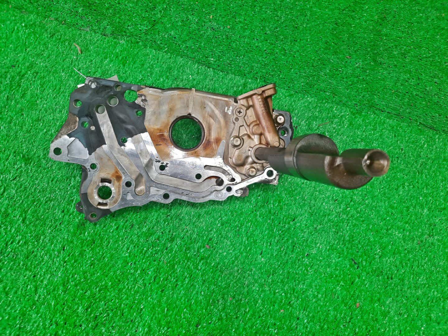 Лобовина двс MITSUBISHI AIRTREK CU2W 4G63 2 ракурс