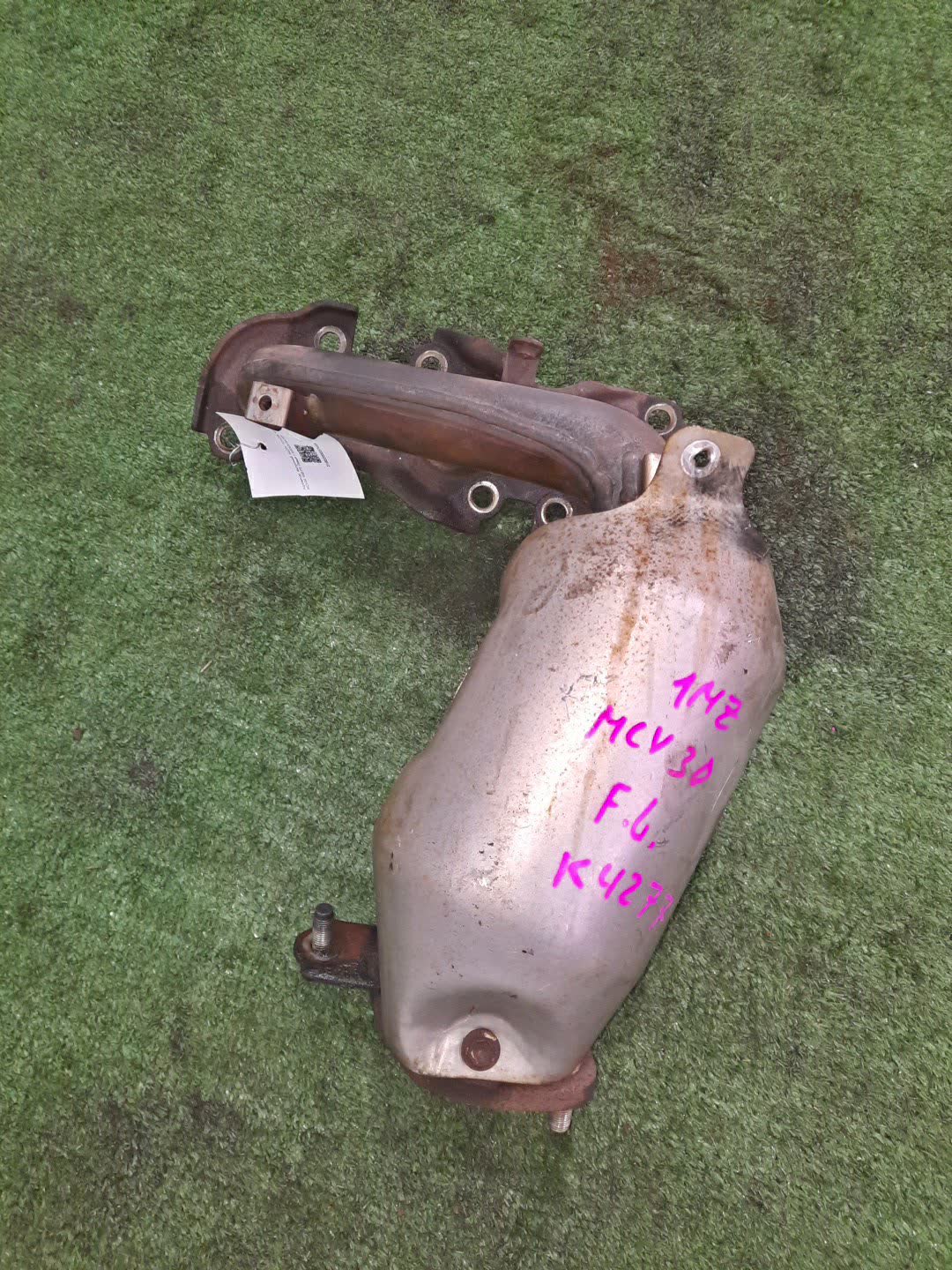 Коллектор выпускной левый TOYOTA WINDOM MCV30 1MZ-FE K4277 1 ракурс
