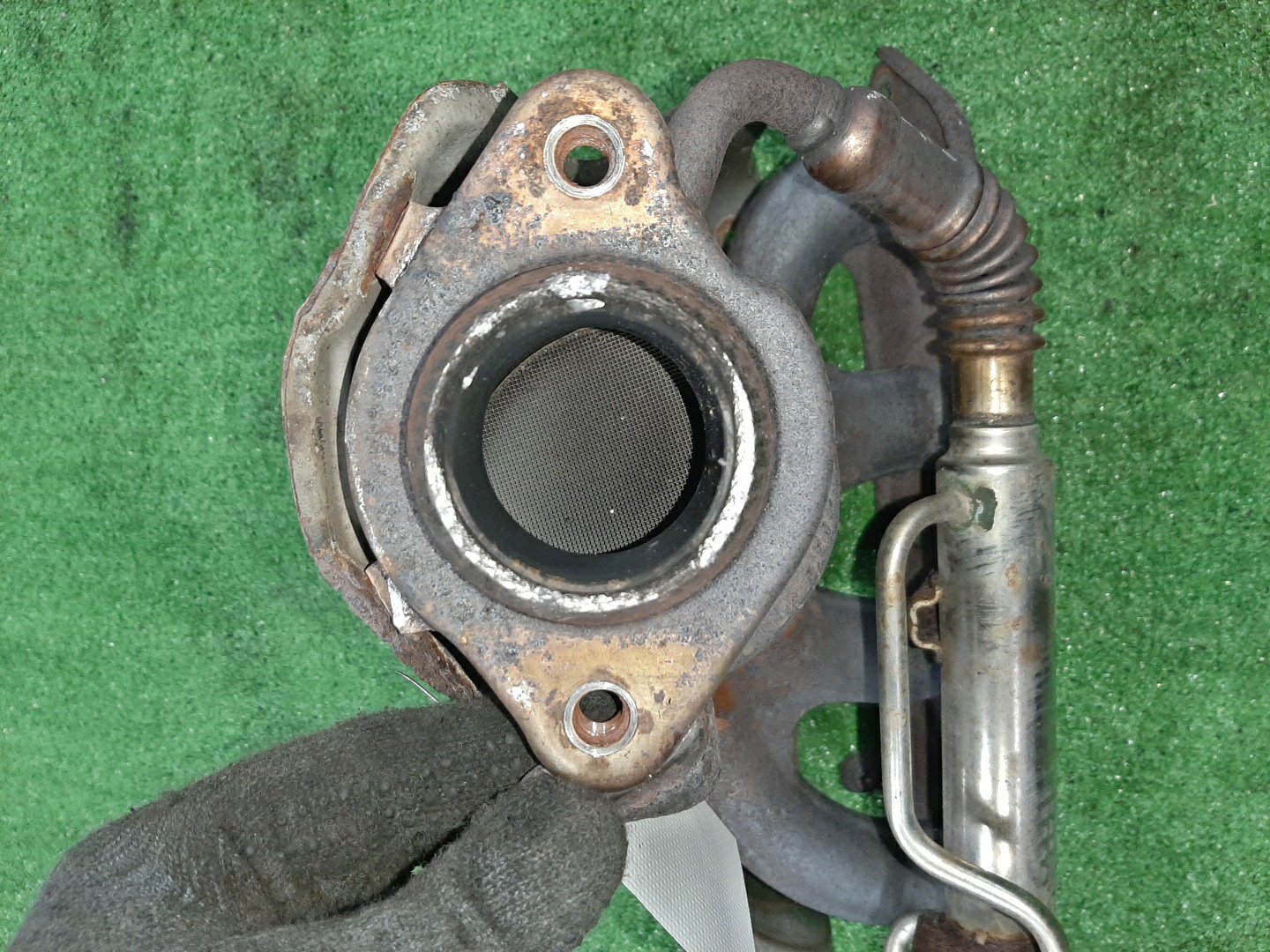 Коллектор выпускной TOYOTA COROLLA FIELDER NZE144G 1NZ-FE 3 ракурс