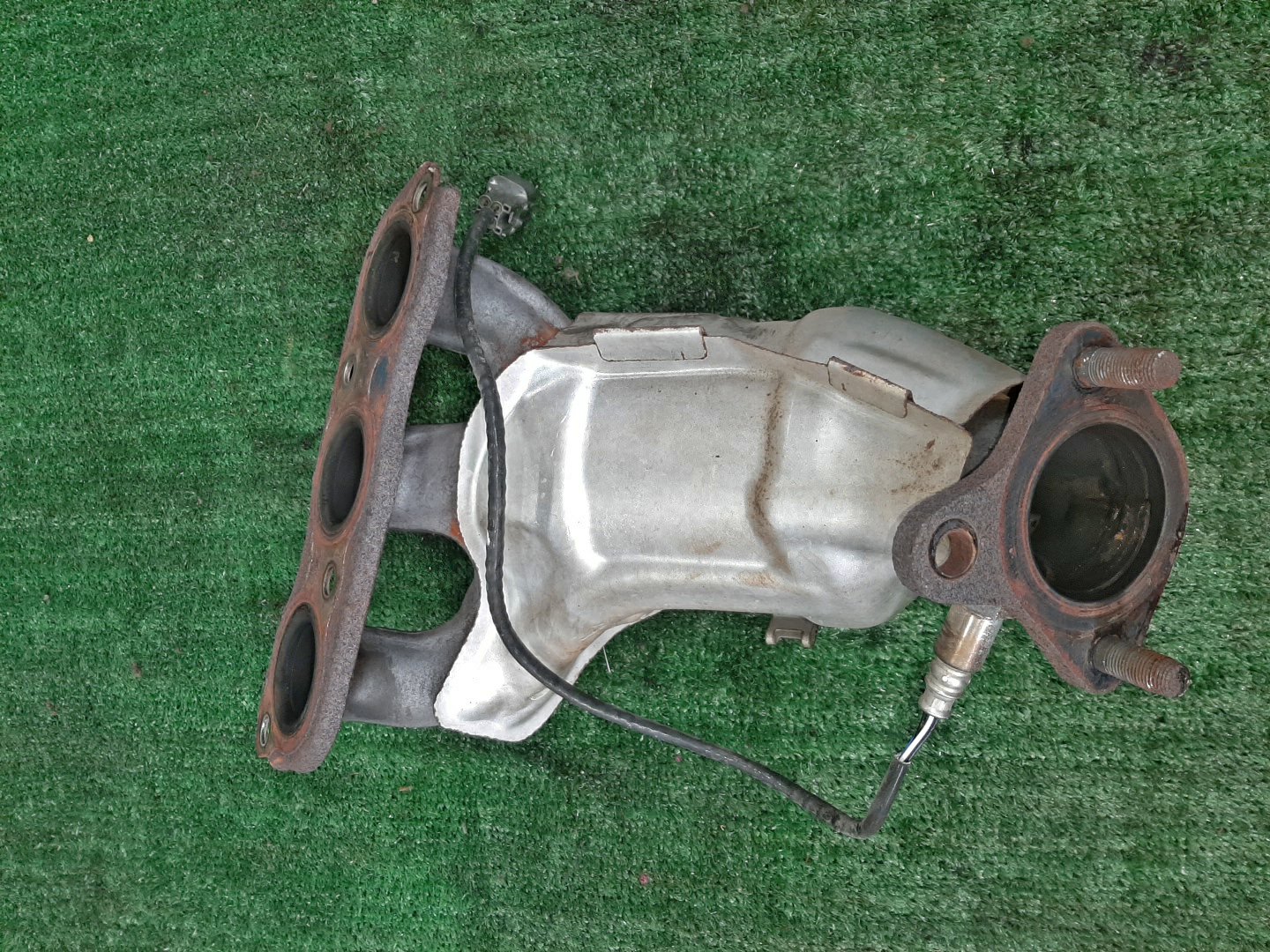 Коллектор выпускной передний MITSUBISHI OUTLANDER CW6W 6B31 2 ракурс