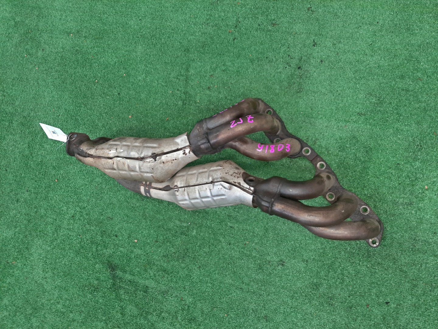 Коллектор выпускной TOYOTA ARISTO JZS160 2JZ-GE 1 ракурс