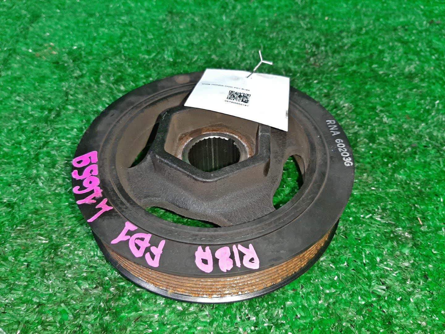 Шкив коленвала HONDA CIVIC FD1 R18A 1 ракурс