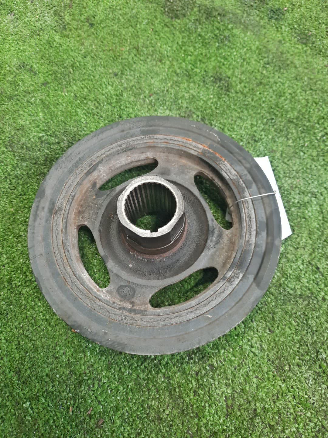 Шкив коленвала HONDA STEPWGN RK5 R20A 2 ракурс