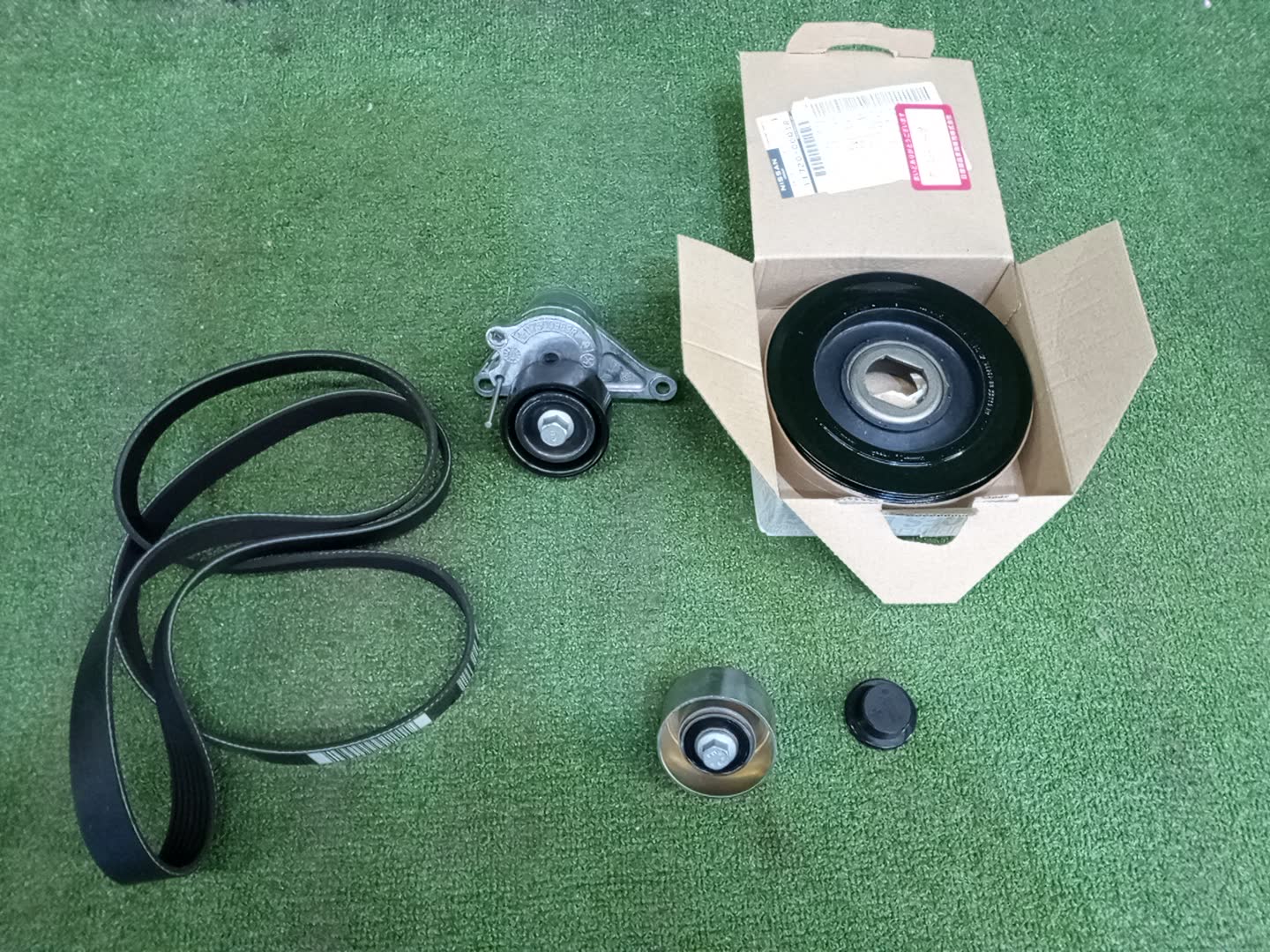 Шкив коленвала NISSAN X-TRAIL DNT31 M9R 11720-00Q1D 1 ракурс