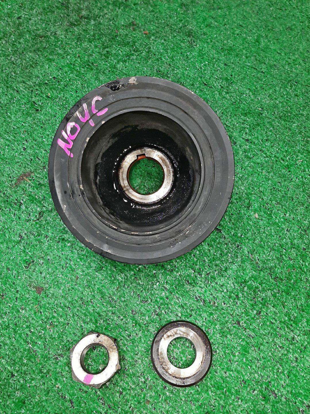 Шкив коленвала TOYOTA DYNA XZU620D N04C-T 1 ракурс