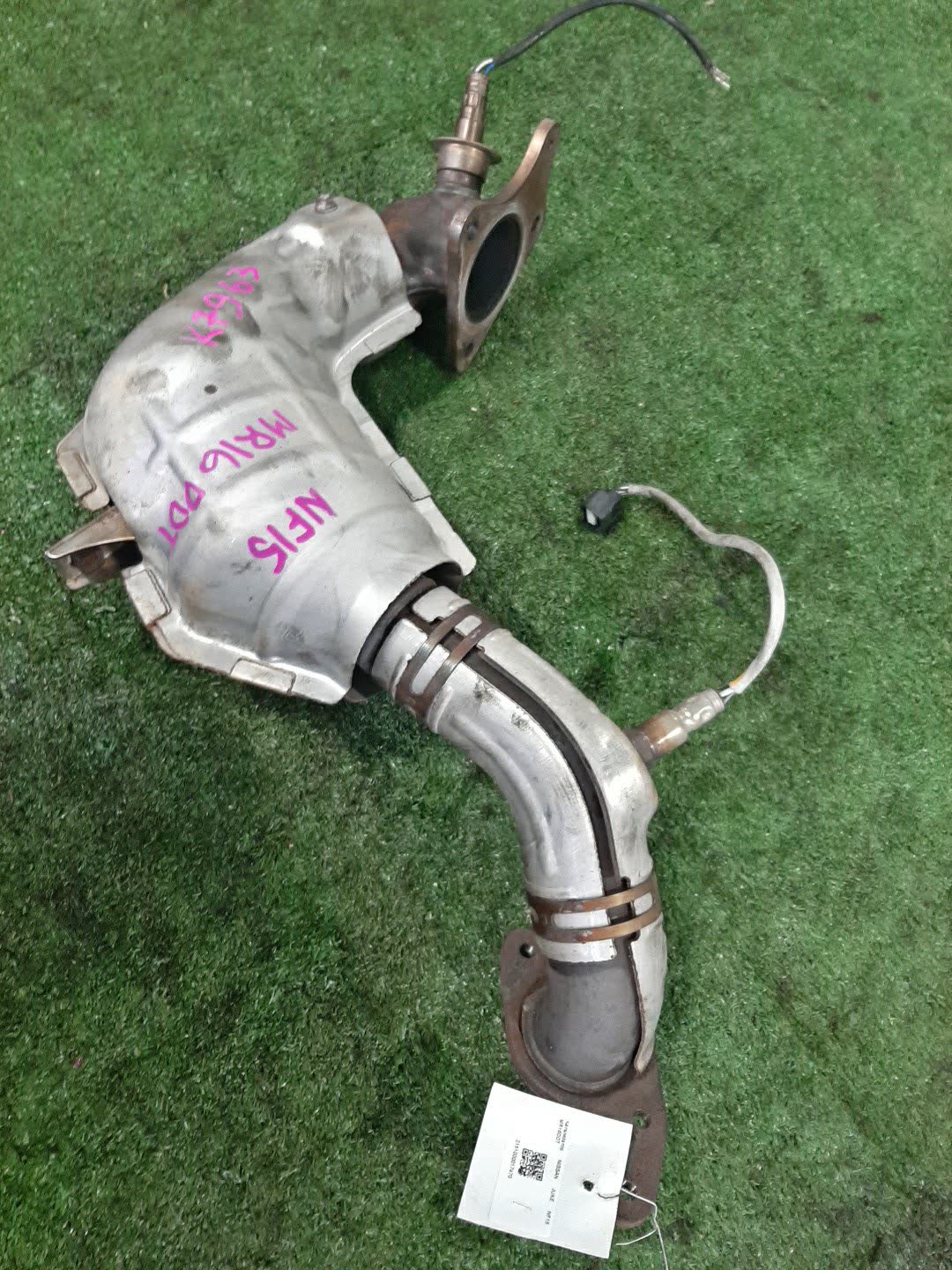 Катализатор NISSAN JUKE NF15 MR16DDT 1 ракурс