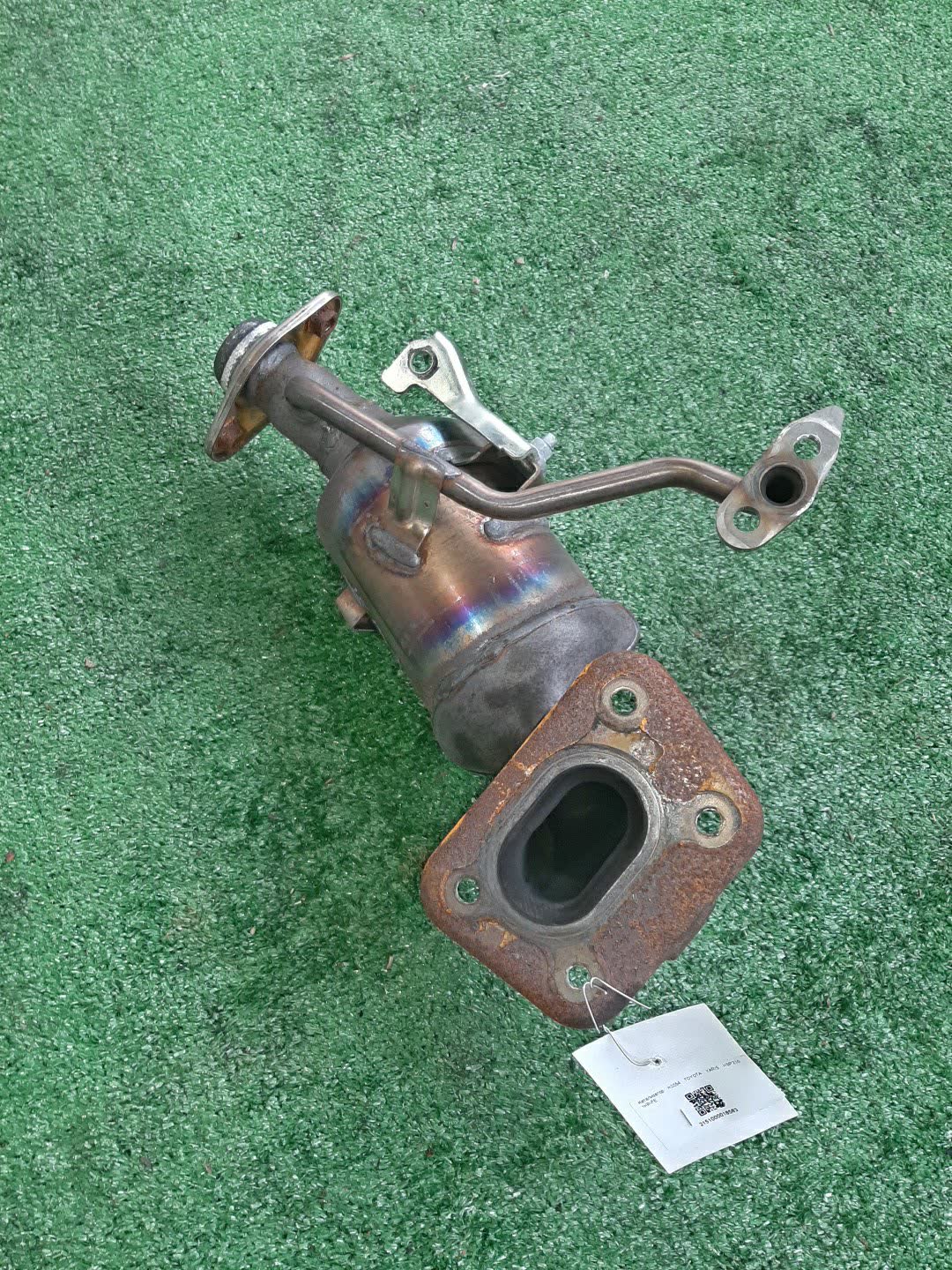 Катализатор TOYOTA YARIS KSP210 1KR-FE K0354 1 ракурс