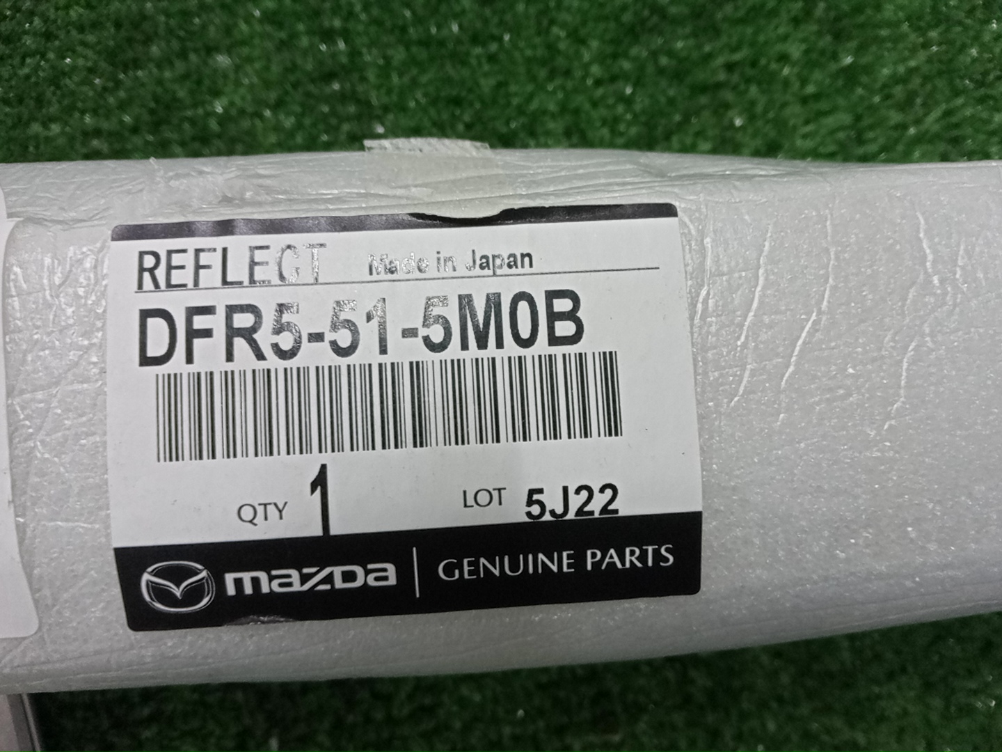 Отражатель бампера левый задний MAZDA CX-30 DMEP DFR5-51-5M0B 4 ракурс